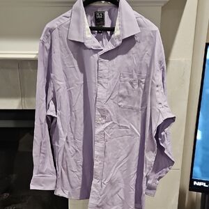 Jos. A. Bank Light Purple Casual Button Down Shirt